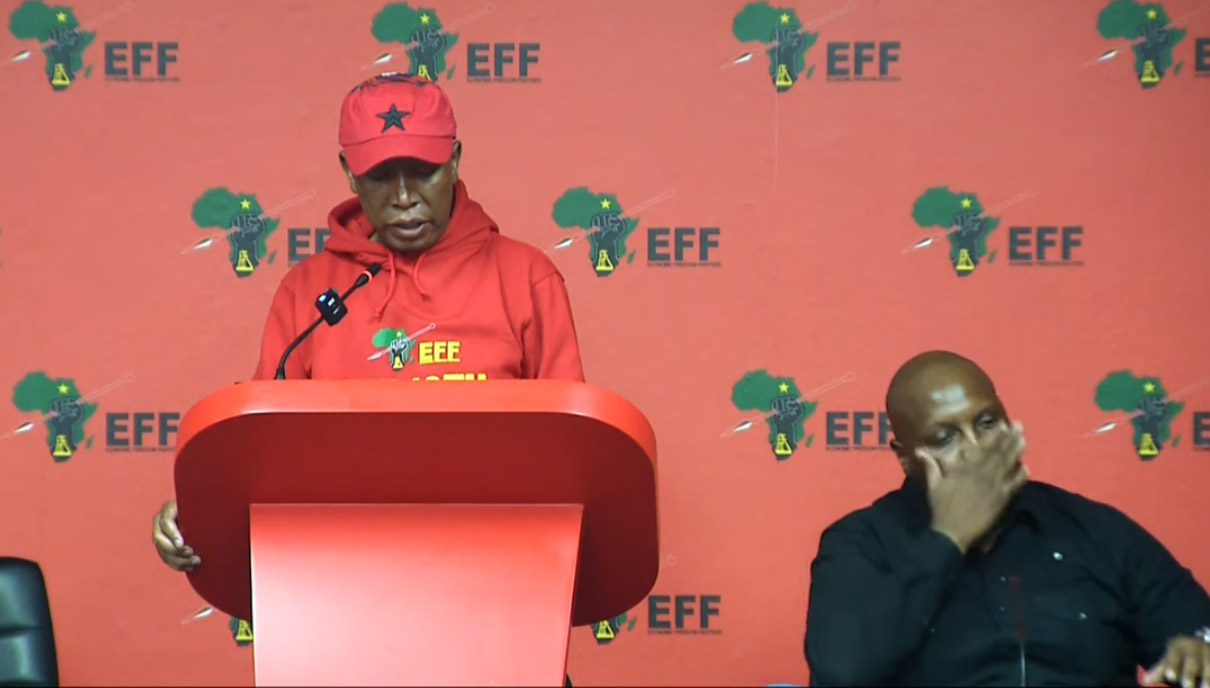 Floyd Shivambu residnation