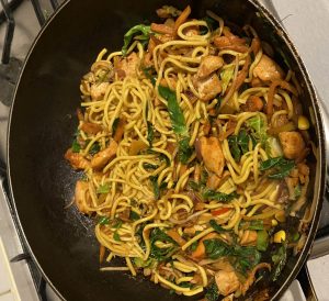 comforting Chicken à la king recipe
