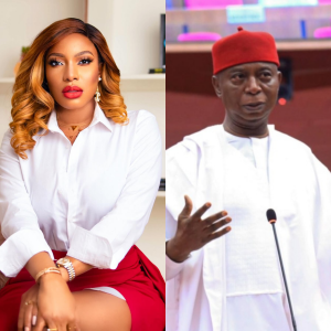 Nollywood actress Chika Ike and Prince Ned Nwoko