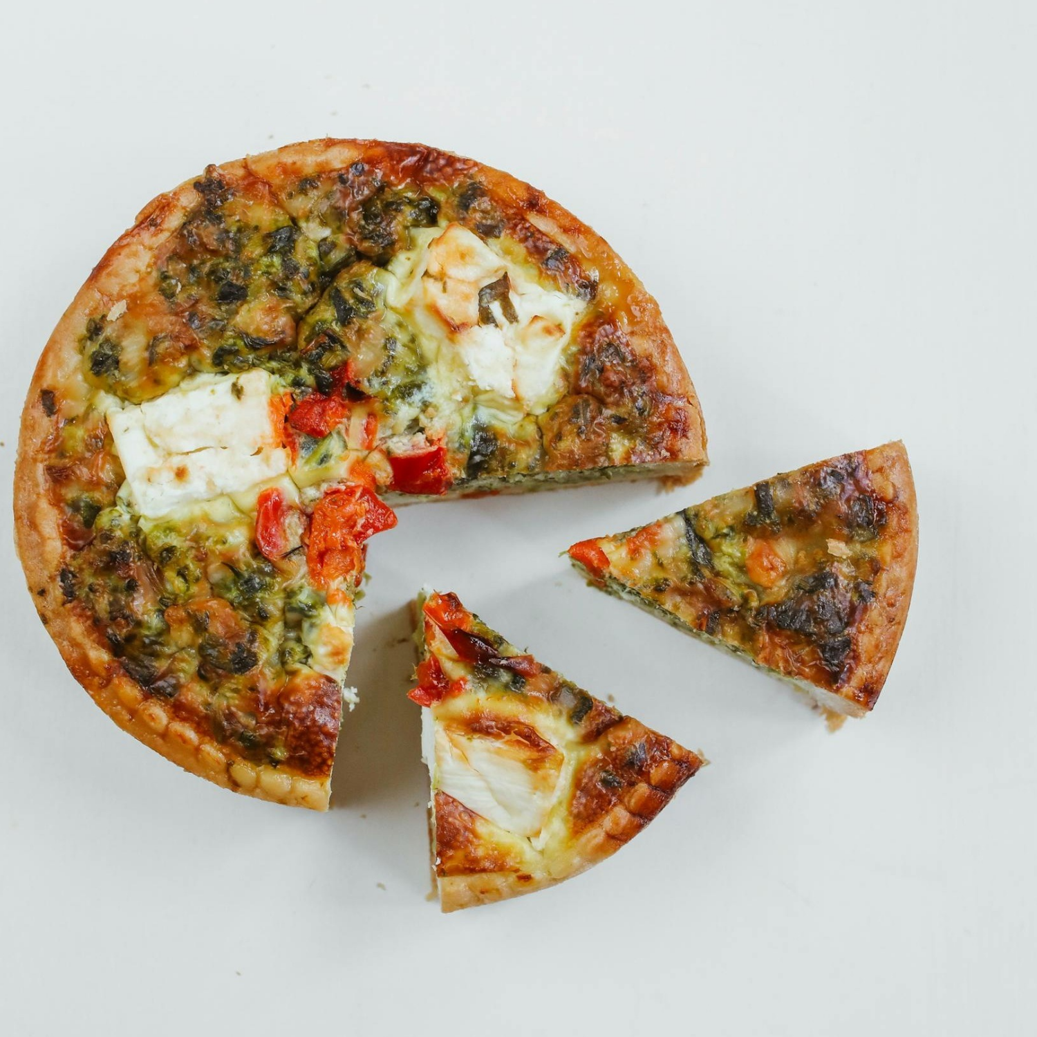 Homemade Vegetarian pizza