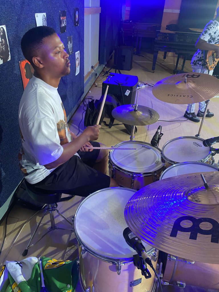 Picture: Supplied: Photographer, Hope Mpandza and Drummer, Mpumelelo Roberts