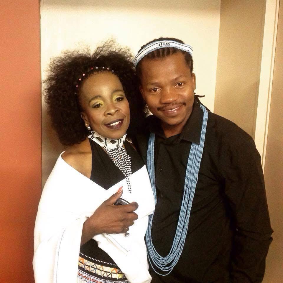 Dumza Maswana and Suthukazi Arosi crossed paths on 2014 and later collaborated on a song called 'Sombawo'. Picture: Supplied