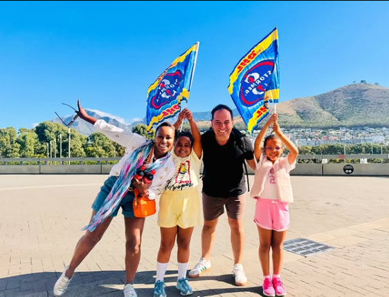 As love led them back to each other's arms, Elana Afrika-Bredenkamp and her husband, Ian, now share two children together. Picture: Instagram@ElanaAfrika-Bredenkamp