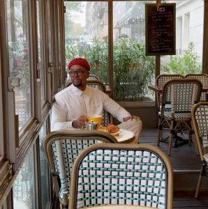 Maps Maponyane in Paris