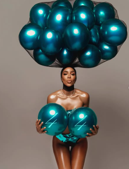 Musician Kelly Rowland celebrated her 44th birthday with vibrant and joyful pictures capturing her excitement. Picture: Instagram@KellyRowland