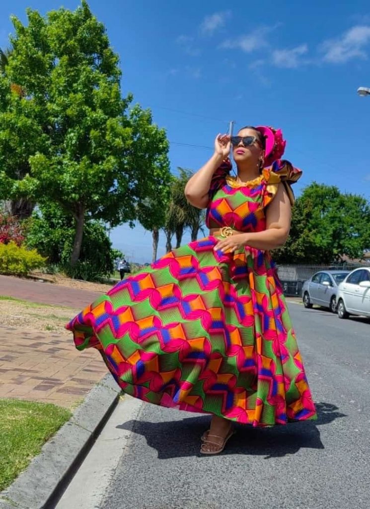 Embodying confidence and style-AngieDaQueen in 'Ndim Inkosazana'. Picture: Supplied