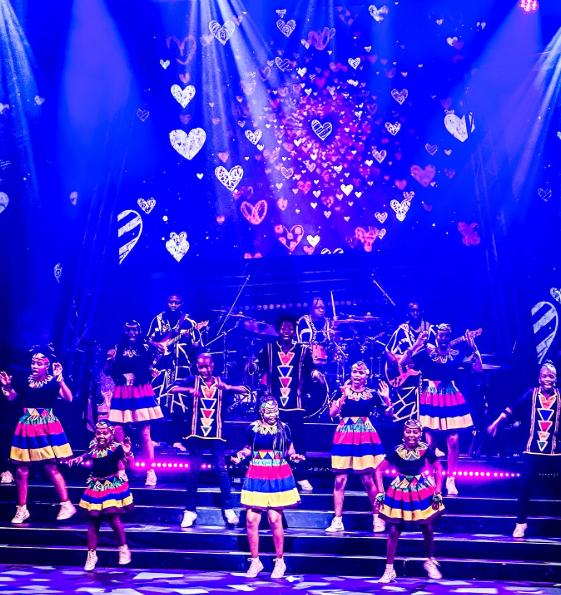 The Ndlovu Youth Choir during one of their live performances in Cape Town. Picture: Instagram@Choirafrica