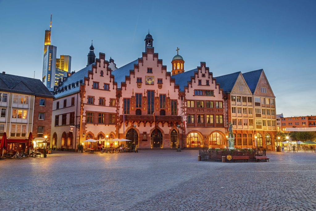 Historic charm meets vibrant city life at Frankfurt’s iconic Römerberg Square. Picture: Supplied
