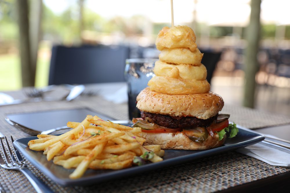Craving something special? How about the Giraffe Burger!. Picture: Supplied