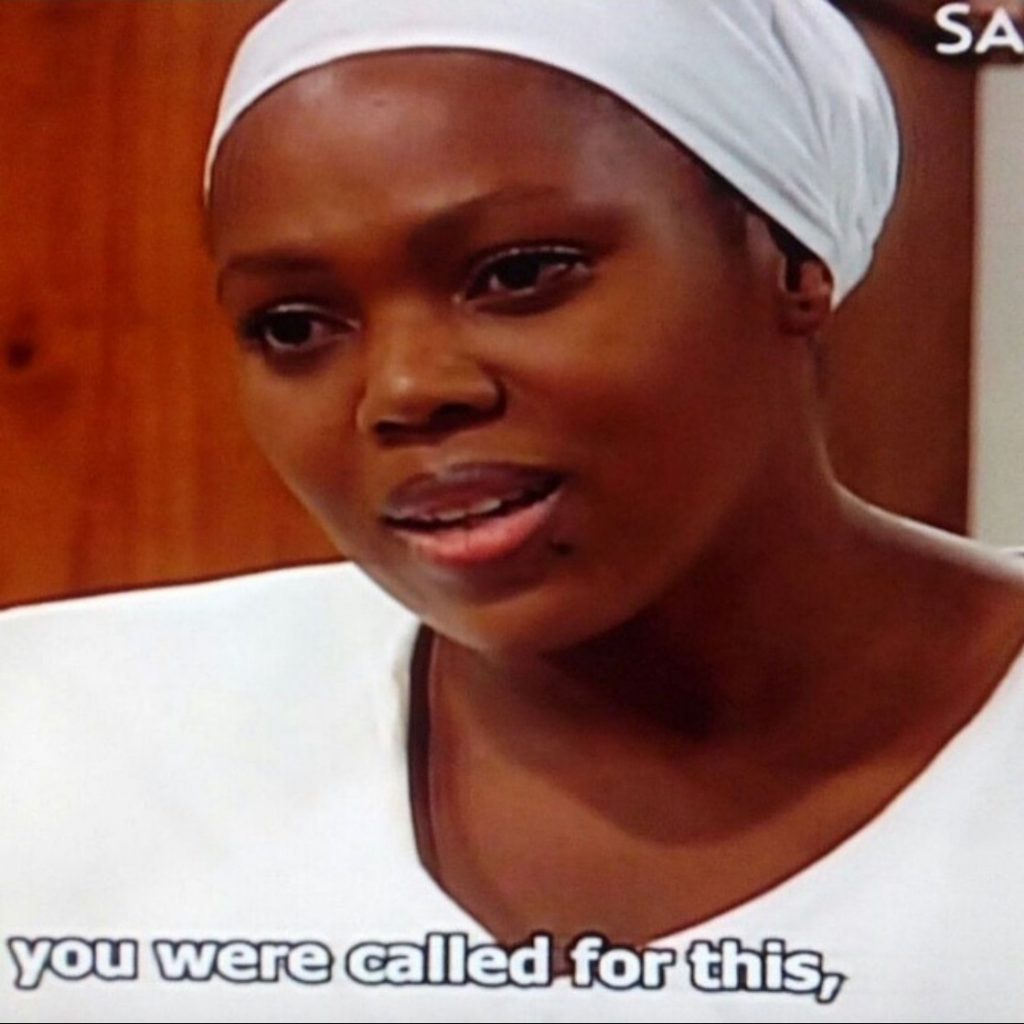 Throwback, anyone? Here’s Zoy Nombuso Mngomezulu in character as the unforgettable Khonzani on 'Muvhango'—serving drama and pose. Picture: Supplied