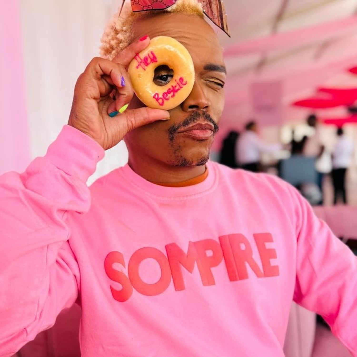 Media personality Somizi Mhlongo