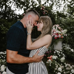 Taylor Swift and her husband to be Travis Kelce