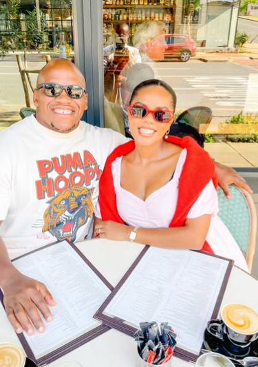 Bongani and Anastacia Mbonambi cherishing their life and love together. Picture: Instagram@everydaylifestacy