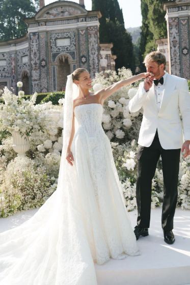 Logan Paul and Nina Brohus Agdal, now officially husband and wife. Picture: Instagram@LoganPaul