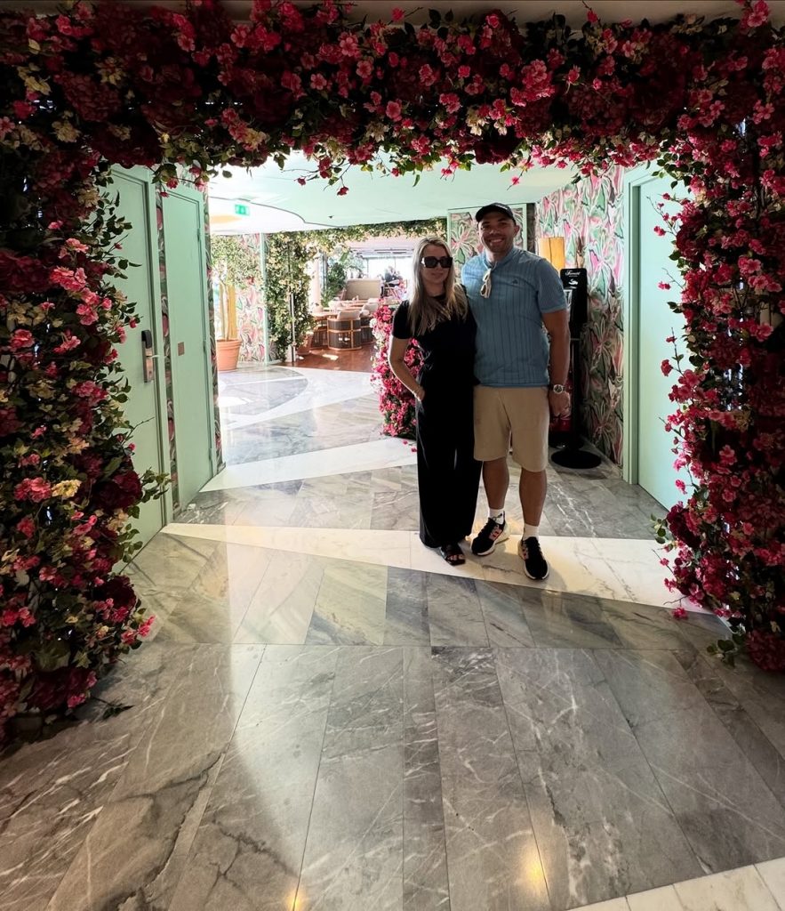 The soulmates keeping it simple and stylish on one of their outings. Picture: Instagram@BryanHabana