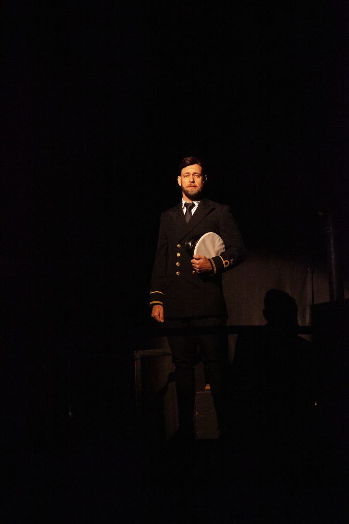 Charles Bouguenon as 'Captain Portsmouth'. Picture: Supplied