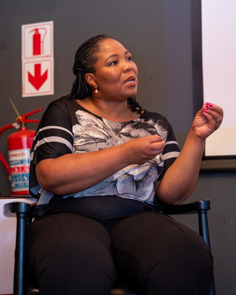Mmanaledi Mataboge Mashetla: News Editor at eNCA, opened up about her journey in the industry and gave valuable insights during the event. Picture: Supplied