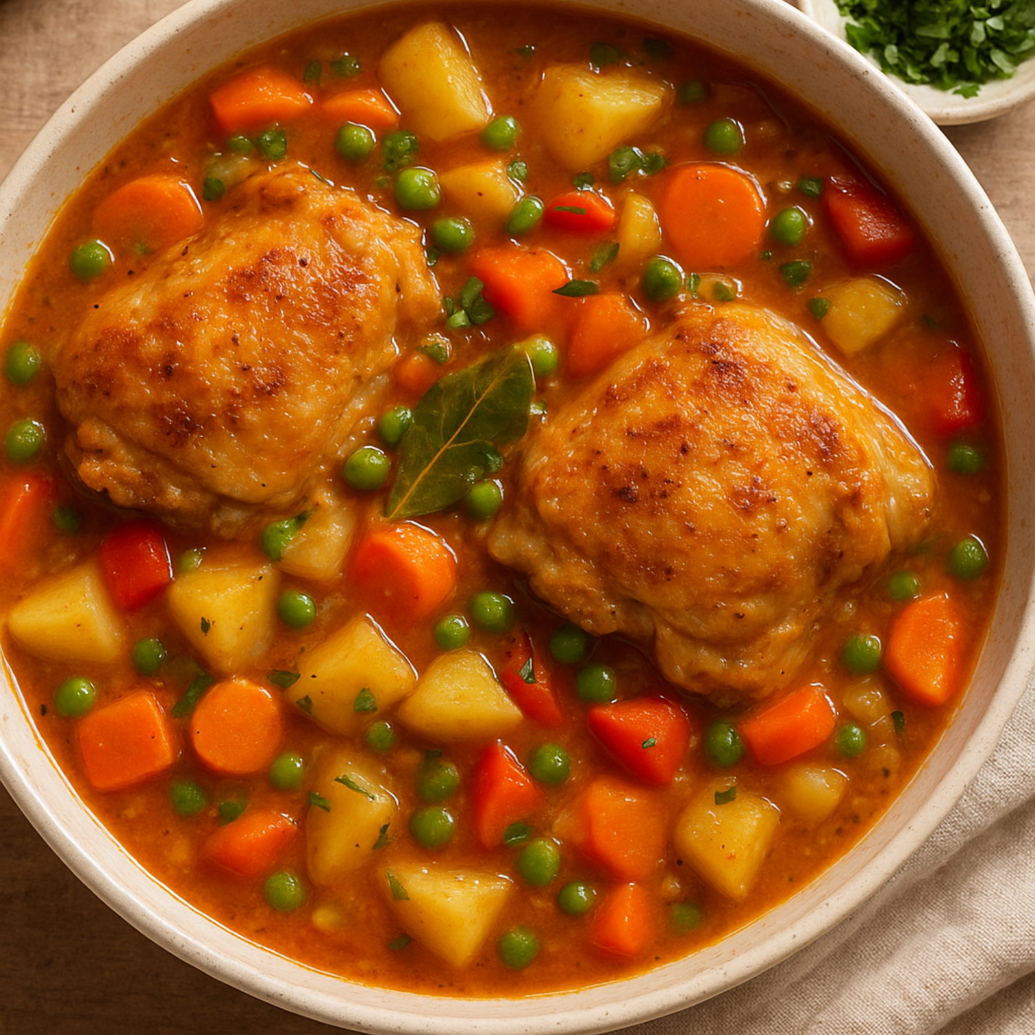 Homemade Chicken and vegetable stew