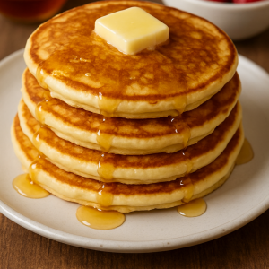 Homemade Fluffy Pancakes