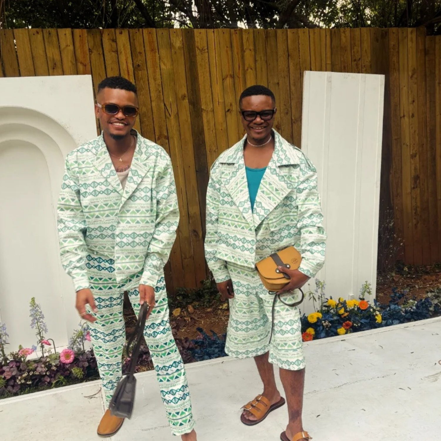Lesedi Baakwalanya and Romley Lishiba