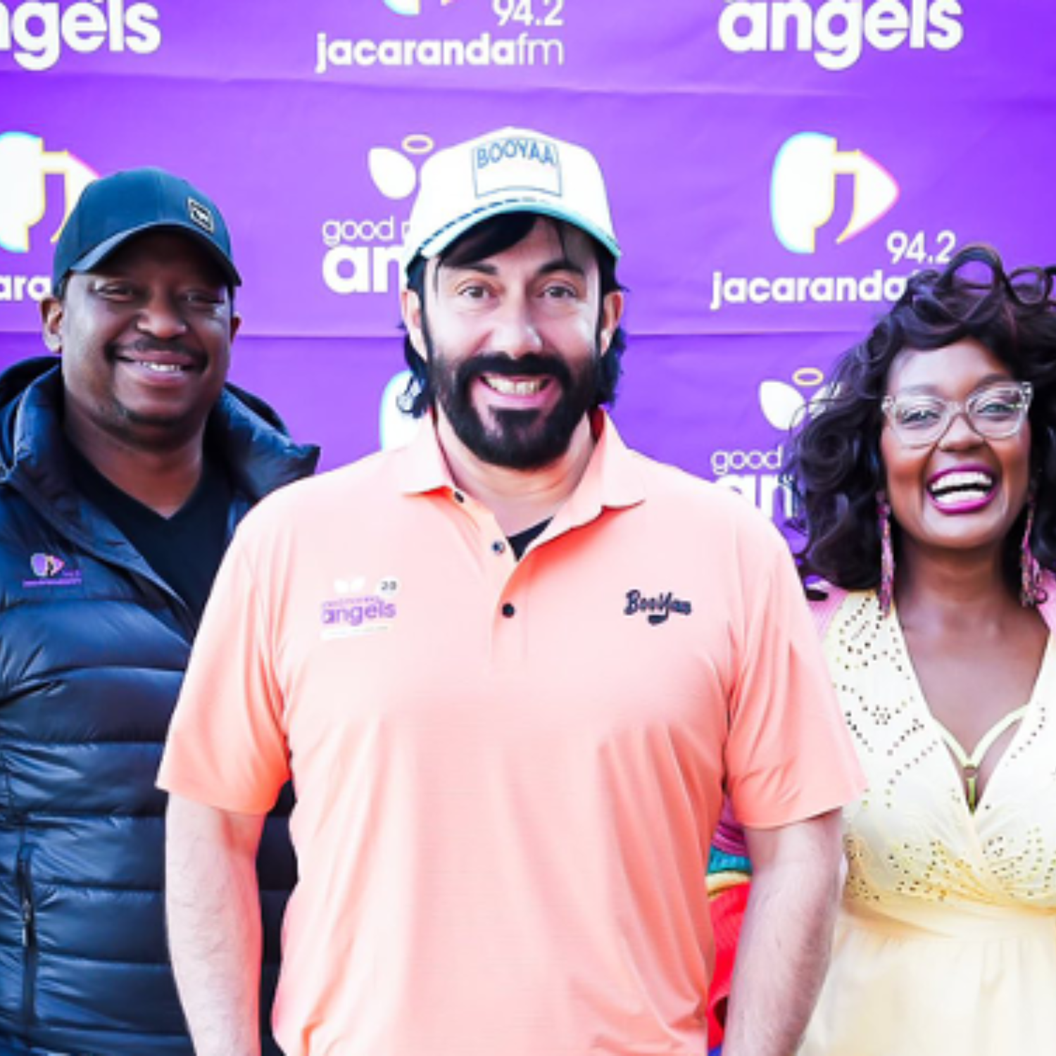 Martin Bester and his Jacaranda FM team