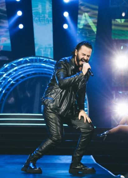 Lights, camera, Baron! Shining bright at one of the SAMA festivities. Picture: Instagram@DanielBaron