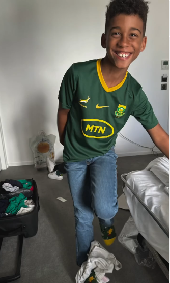 Fast forward to now: Nic, all smiles and full of life. Picture: Instagram@RachelKolisi