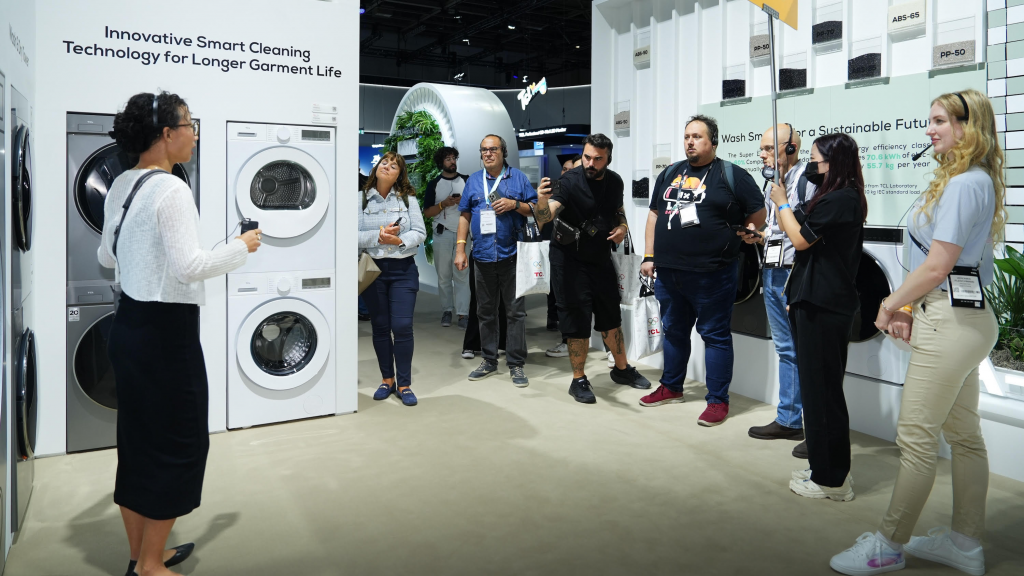 With phones and cameras out, guests and media documented the amazing sights and tech at IFA 2025, wowed by what they saw. Picture: Supplied