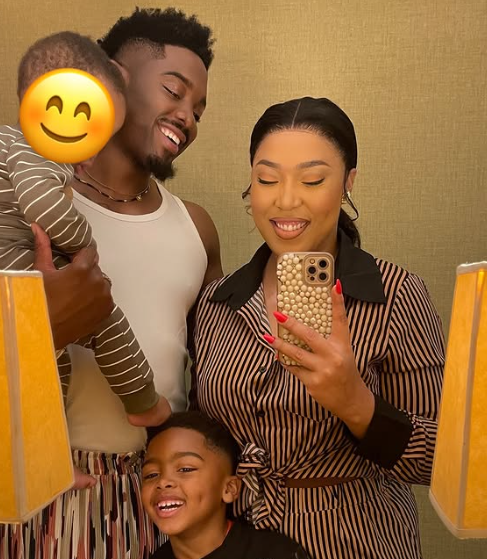 Smiles all around as this family basks in the glow of love. Picture: Instagram@TinoChinyani