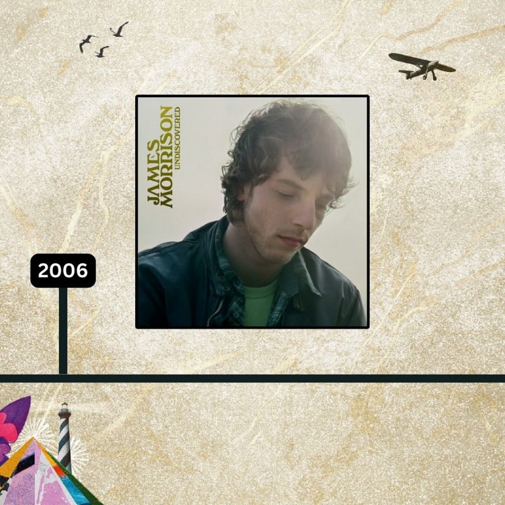 Throwback to a young James Morrison at the time of his 'Undiscovered' debut in 2006. Picture: Instagram@JamesMorrison