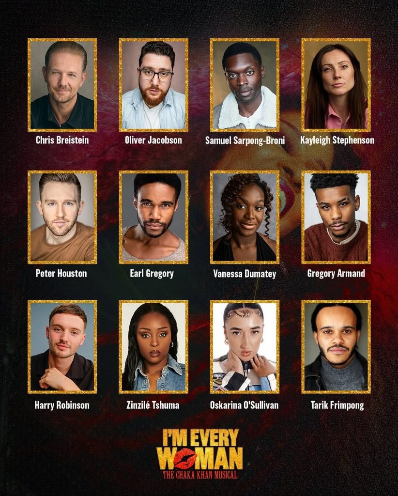 The "I'm Every Woman" Musical cast. Picture: Instagram@AlexandraBurke