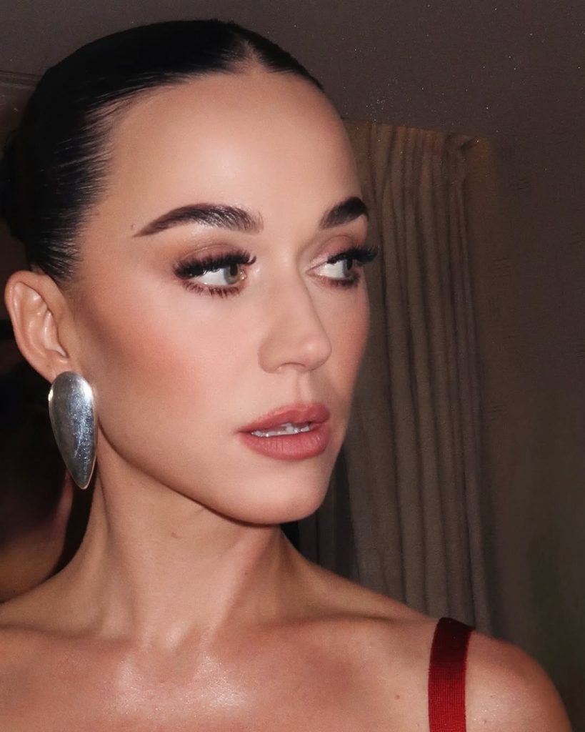 A captivating close-up of Katy Perry showcasing her timeless beauty. Picture: Instagram@KatyPerry
