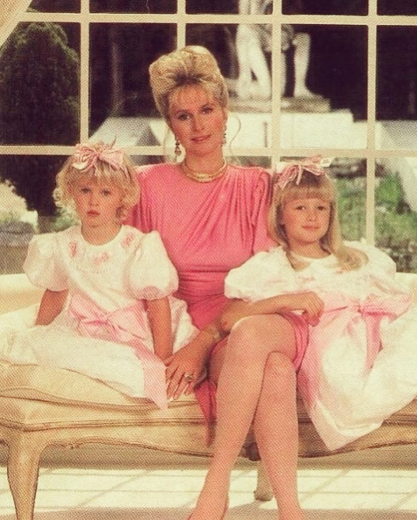 Another throwback photo of the trio, with Paris and Nicky already starting to grow up. Picture: Instagram@ParisHilton
