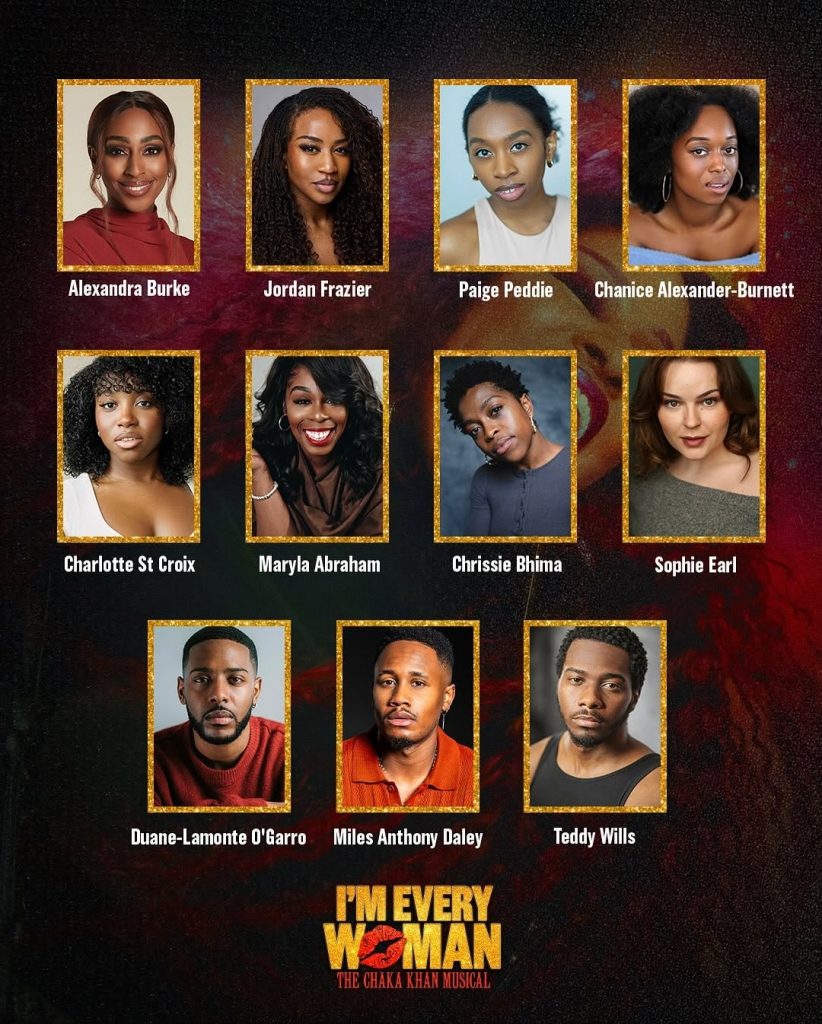 The "I'm Every Woman" Musical cast. Picture: Instagram@AlexandraBurke