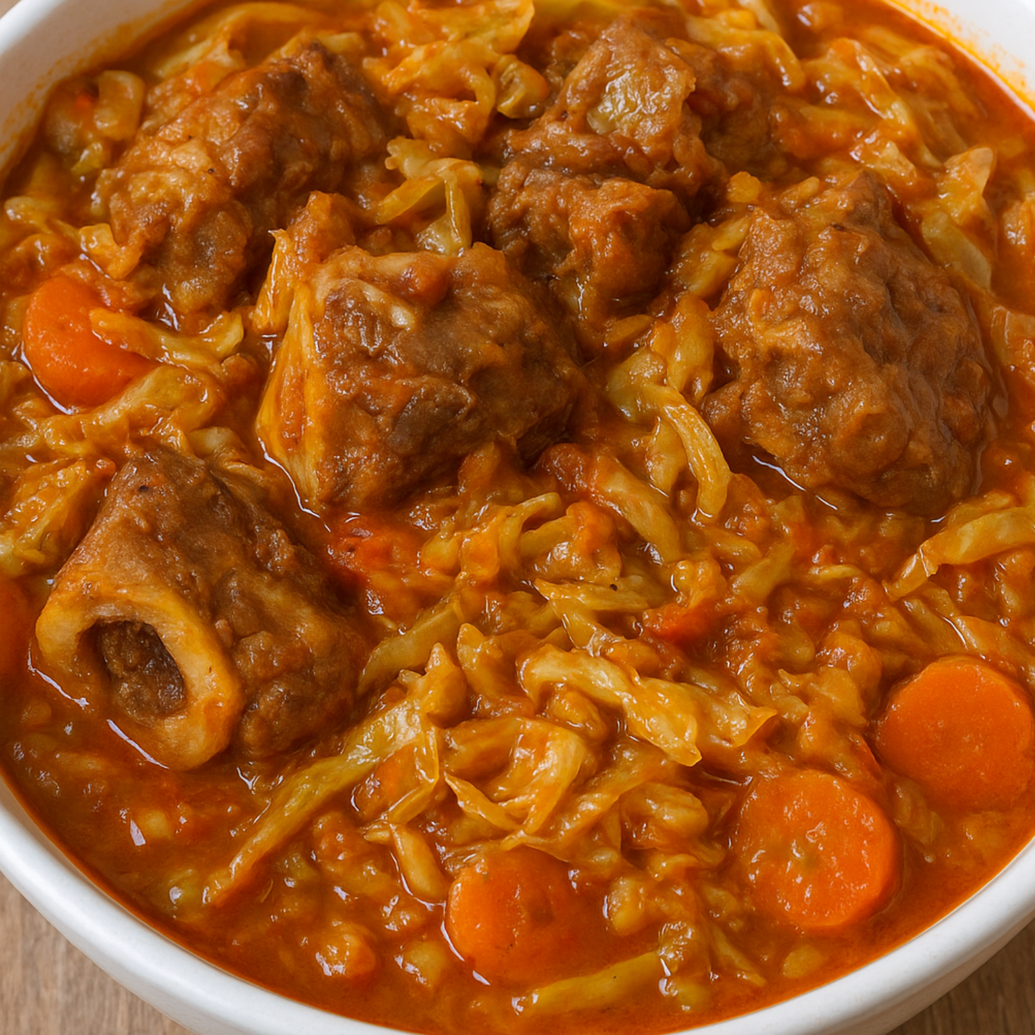 Amathambo with Cabbage
