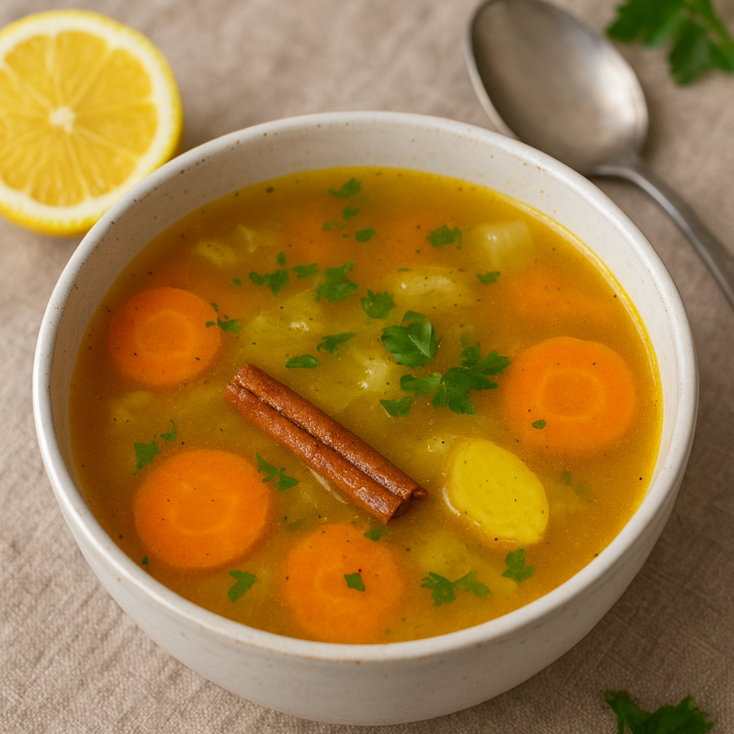 Asanda's flu fighting broth