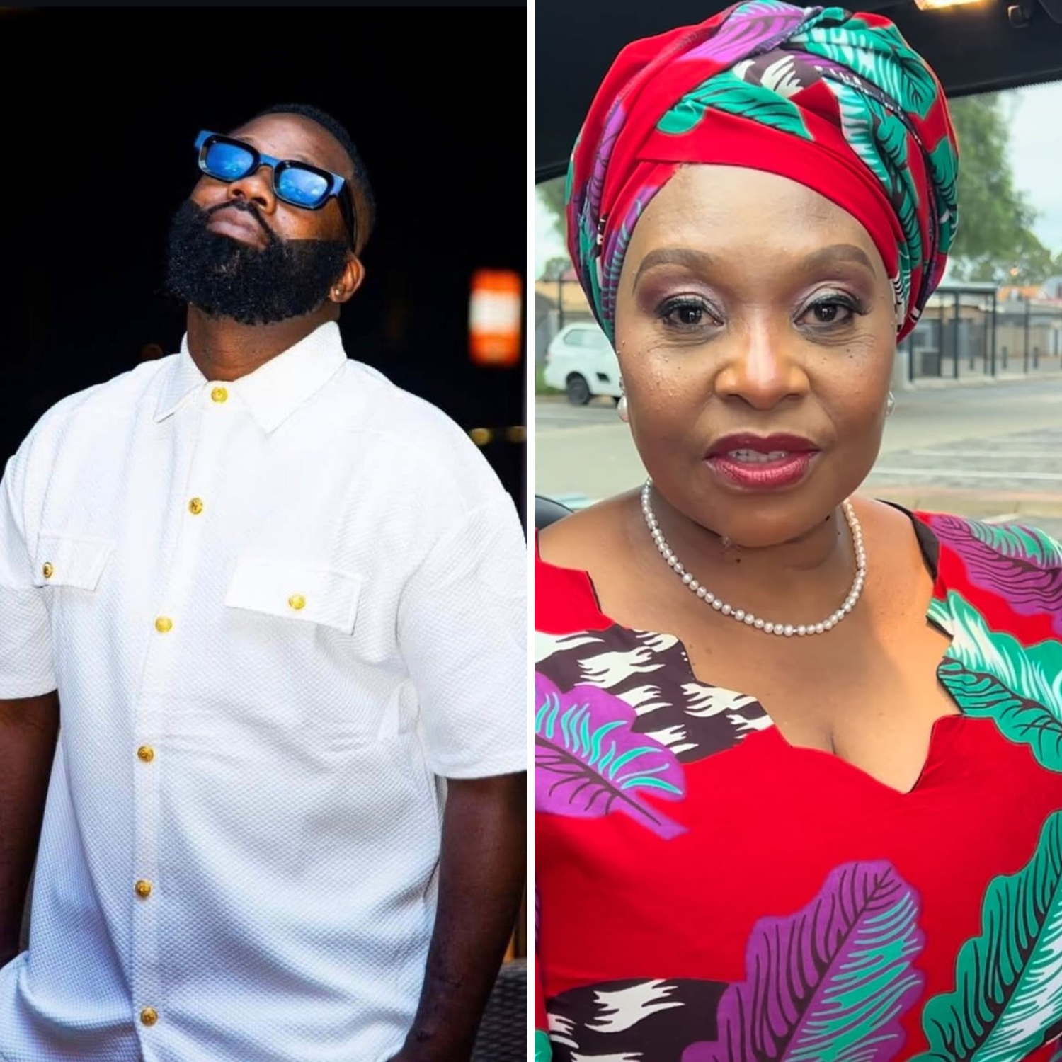 Bongani Fassie and Yvonne ChakaChaka