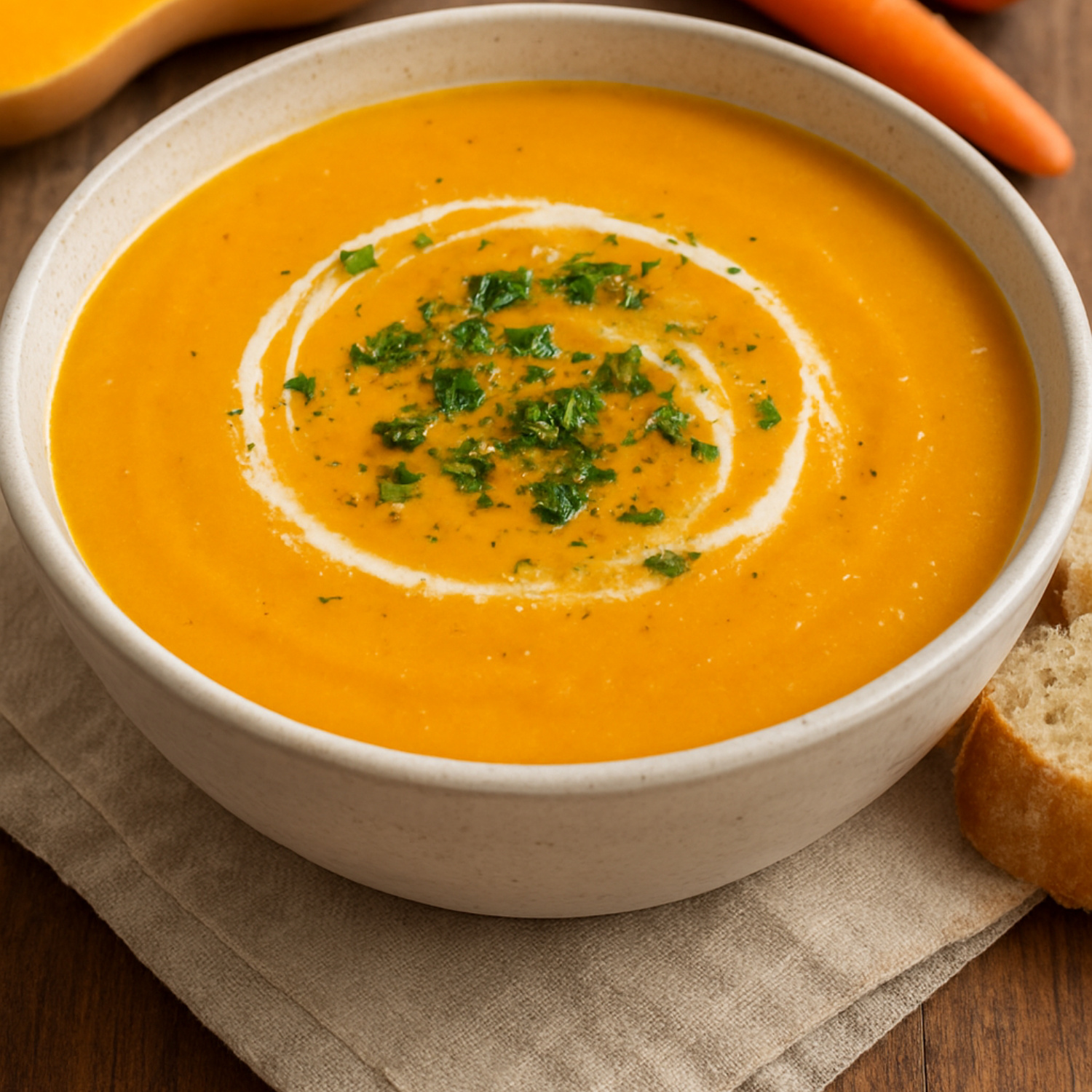 Butternut & Carrot Soup