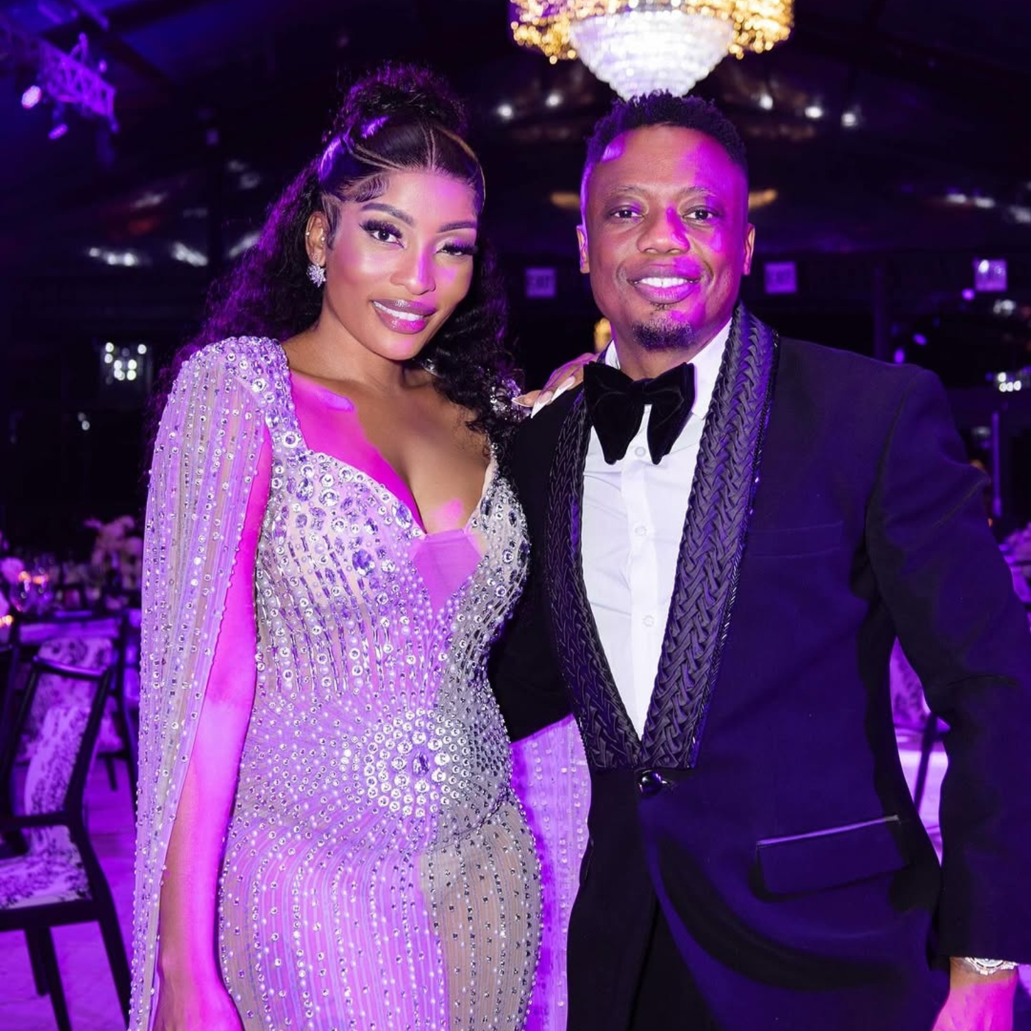 DJ Tira and his wife