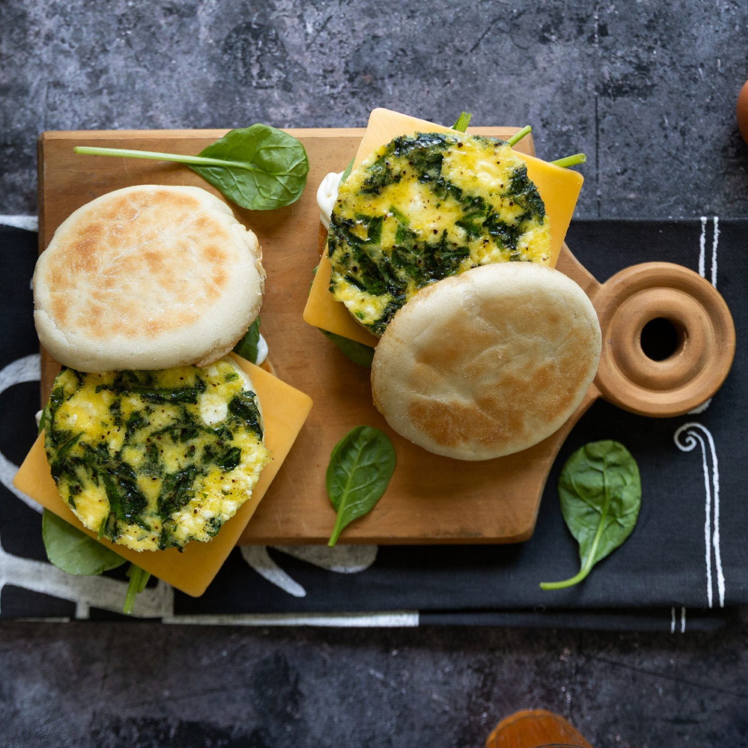 Eggs Patty English Muffins