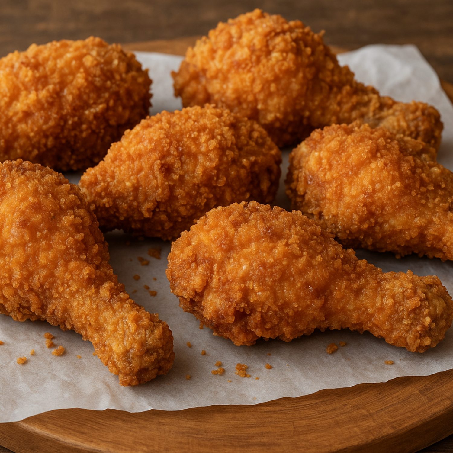 Freshly made KFC with Gold n Crispy