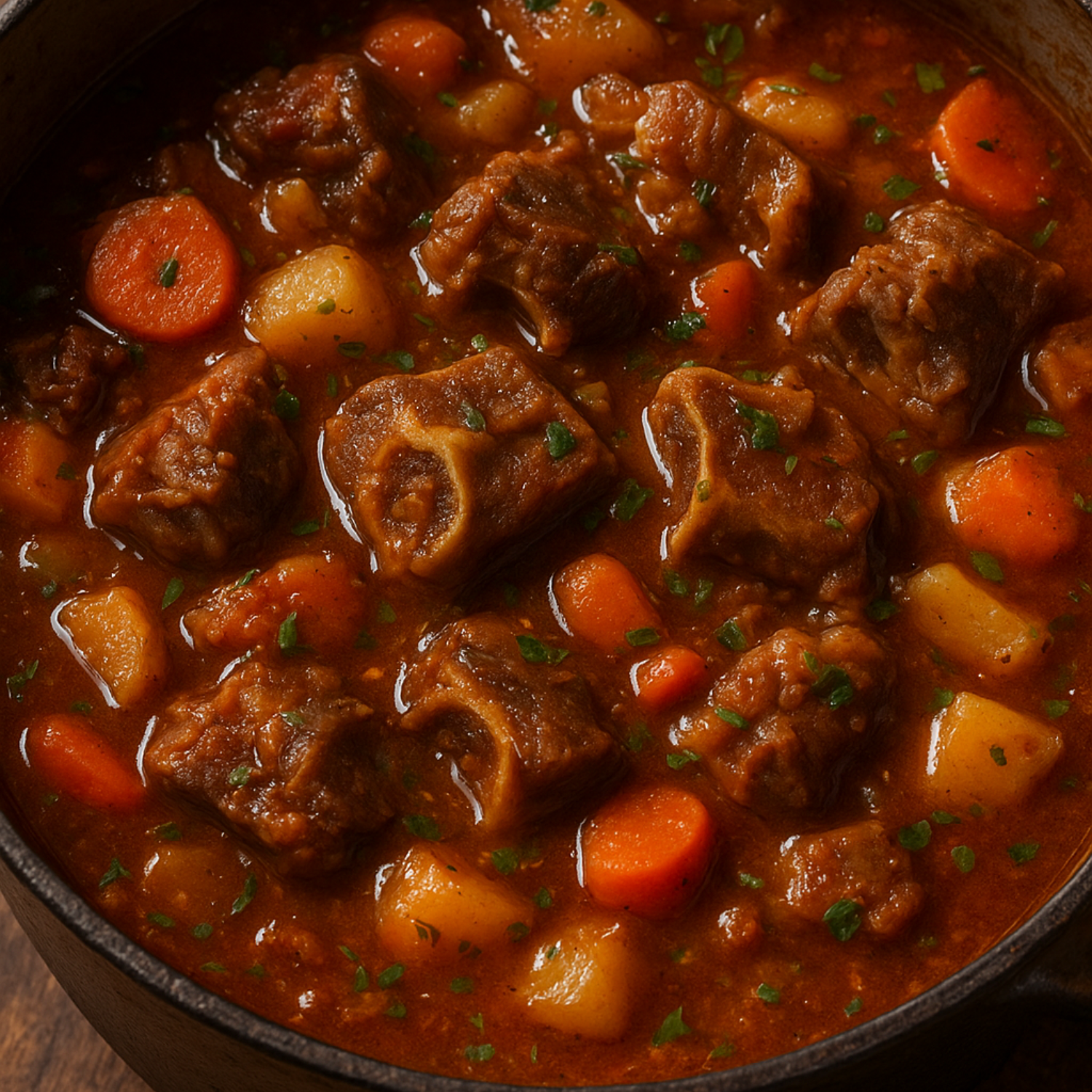 Homemade Cow heel stew