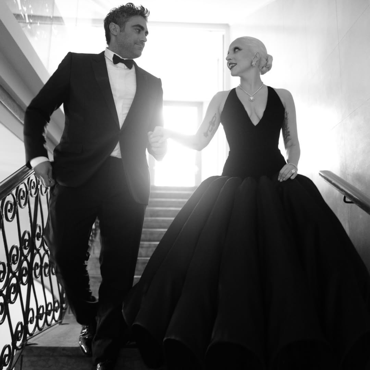 Lady Gaga and her fiance Michael Polansky
