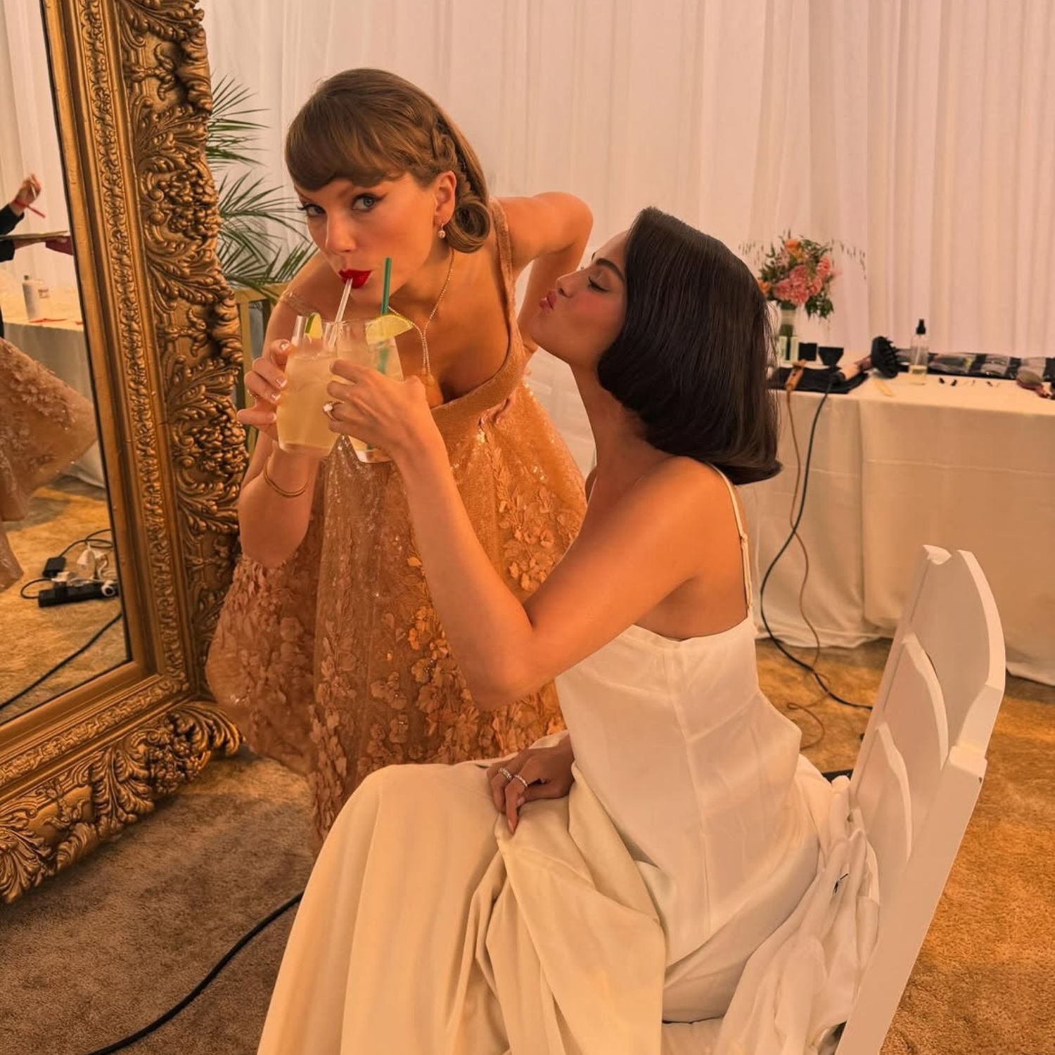 Selena Gomez and Taylor Swift