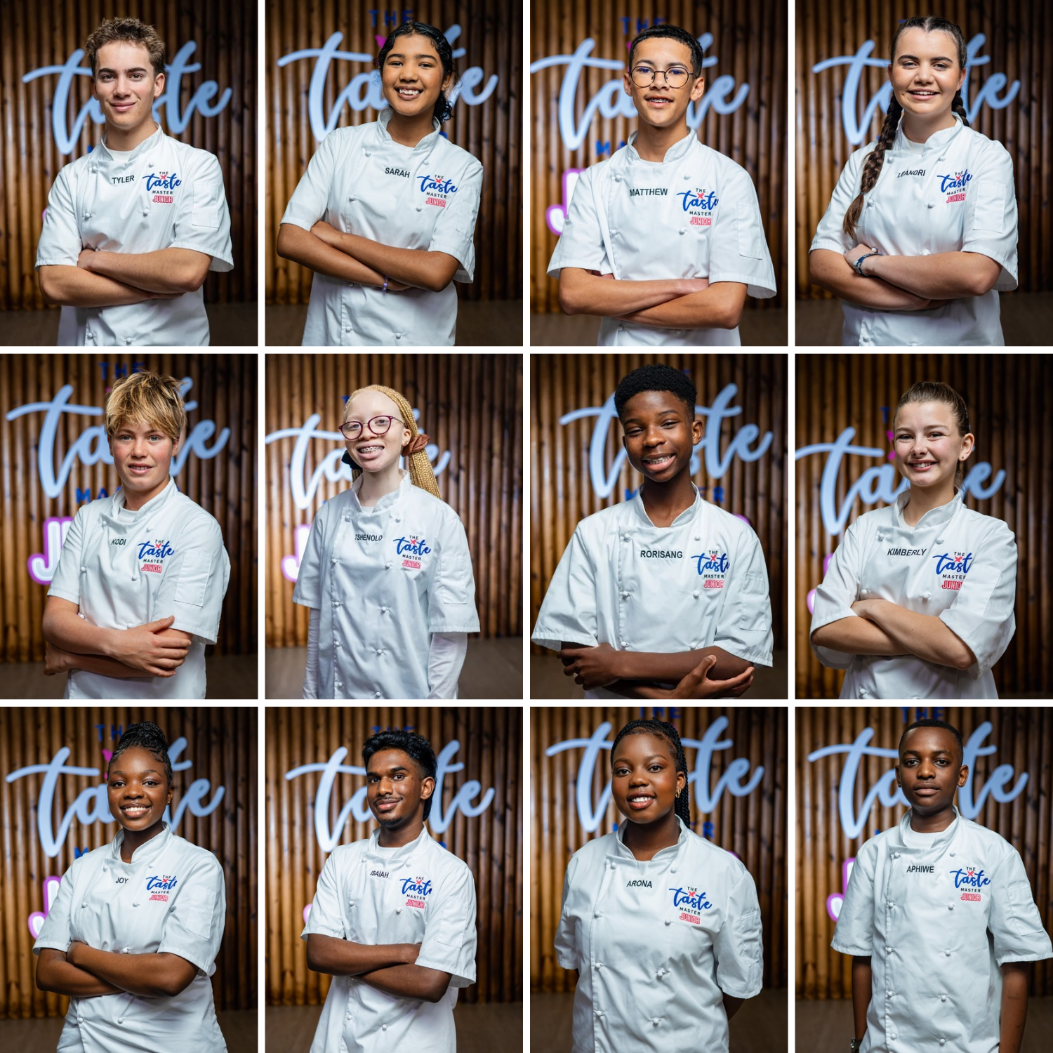 The Taste Master Junior contestants
