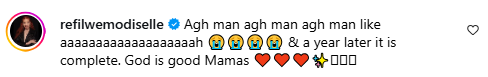 A comment from a social media user. Picture: Instagram@CandiceModiselle