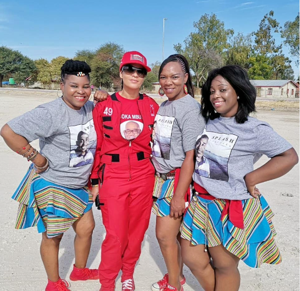 The Dalom Kids along with Sylvia Tshanda, the group’s producer and composer. Picture: Instagram@DalomKids