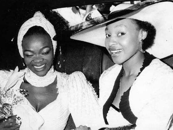 A vintage photo of the late Brenda Fassie and Yvonne Chaka Chaka from the days when MaBrrr was still with us. Picture: Instagram@YvonneChakaChaka
