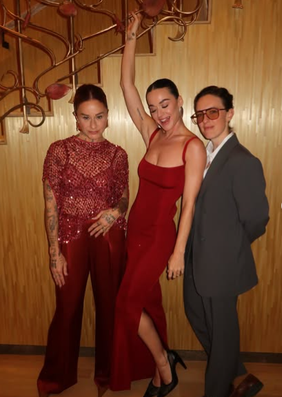 Katy Perry flashed a radiant smile as she celebrated her 41st birthday alongside her closest friends. Picture: Instagram@KatyPerry