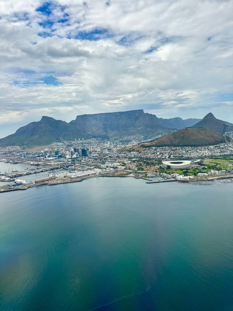 The stunning view of Cape Town. Picture: Instagram@DrMusaMthombeni 